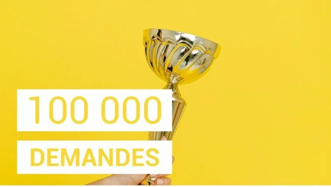 100 000 DEMANDES SUR FRPA