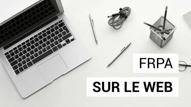 FRPA sur le web