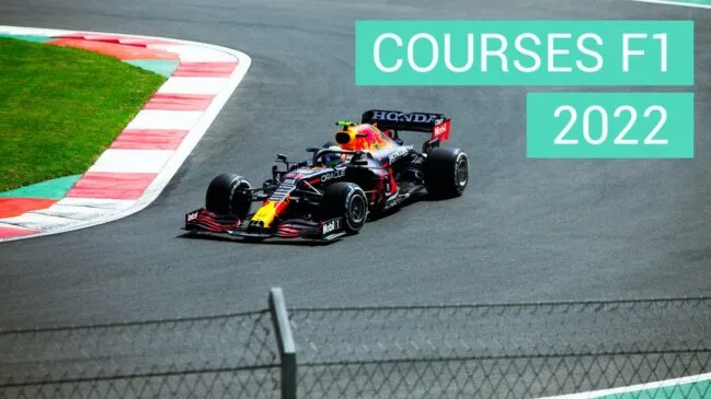 Les courses de F1 en 2022