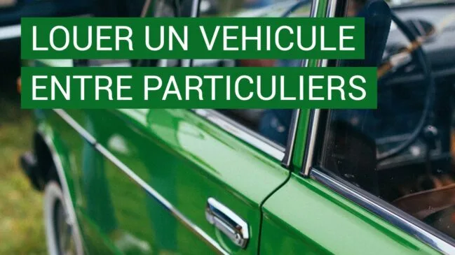 La location de voiture entre particuliers