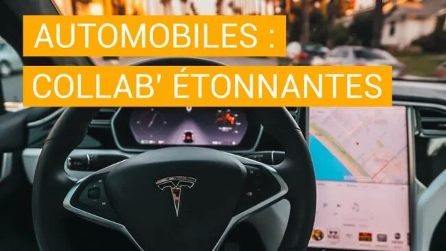 Des collaborations étonnantes de l’industrie automobile