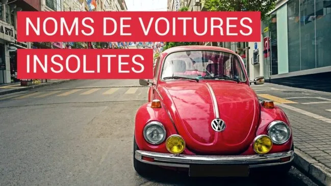 Les noms de voitures les plus insolites
