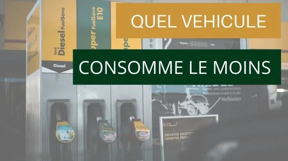 Quel véhicule consomme le moins ?