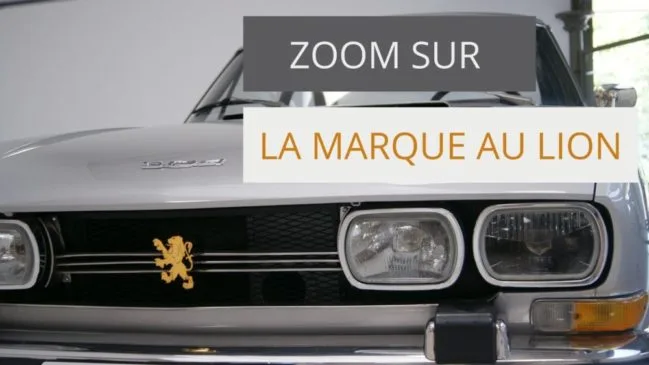 Zoom sur la marque au lion