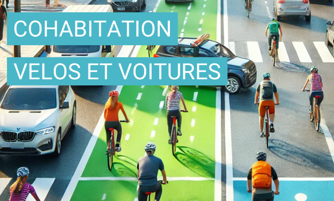 La cohabitation entre vélos et voitures en ville