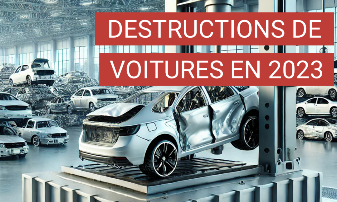 Quels sont les véhicules les plus détruits en 2023 ?