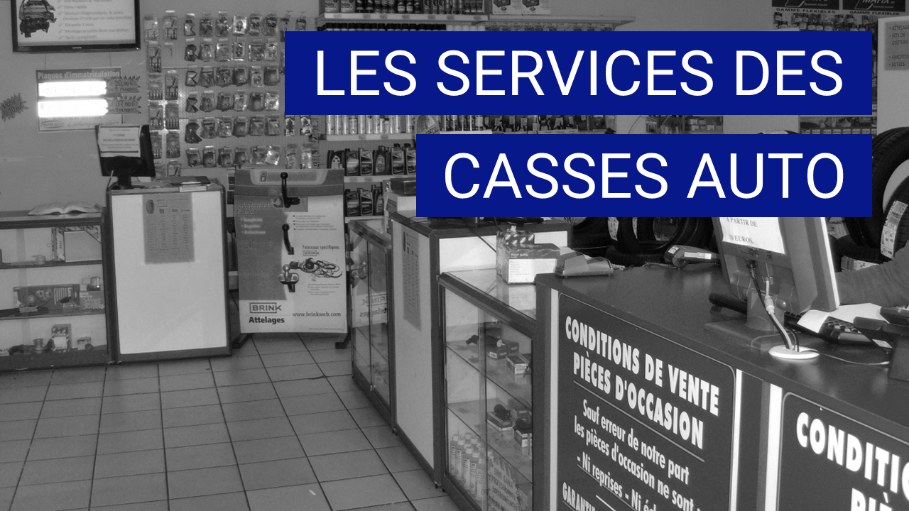 La diversification des services d’une casse auto