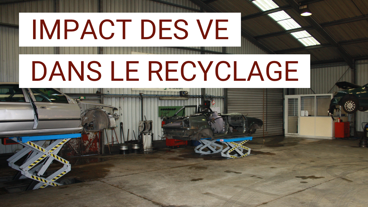 L’impact des véhicules électriques dans le recyclage automobile