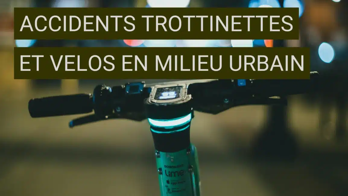 Accidents de trottinettes et vélos en milieu urbain : explosion ou psychose ?