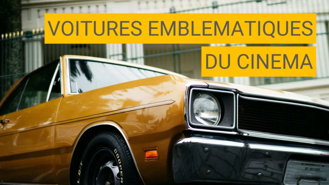 Les voitures emblématiques du cinéma