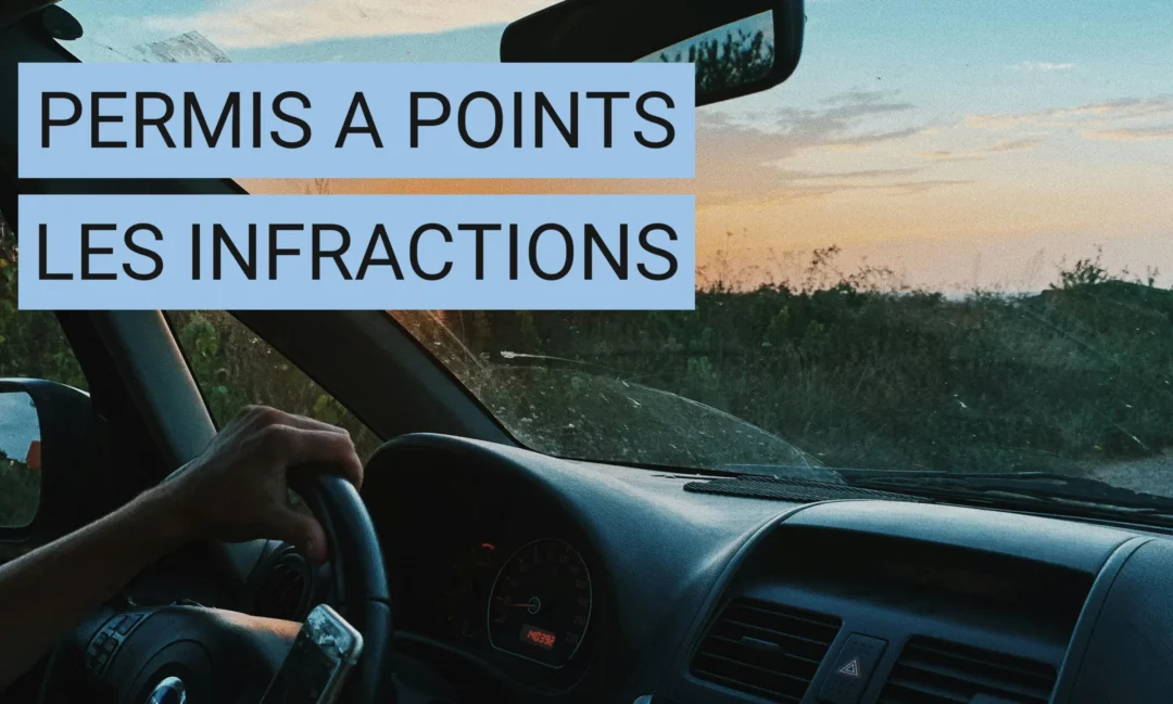 Permis à points : les infractions qui coûtent cher en 2025