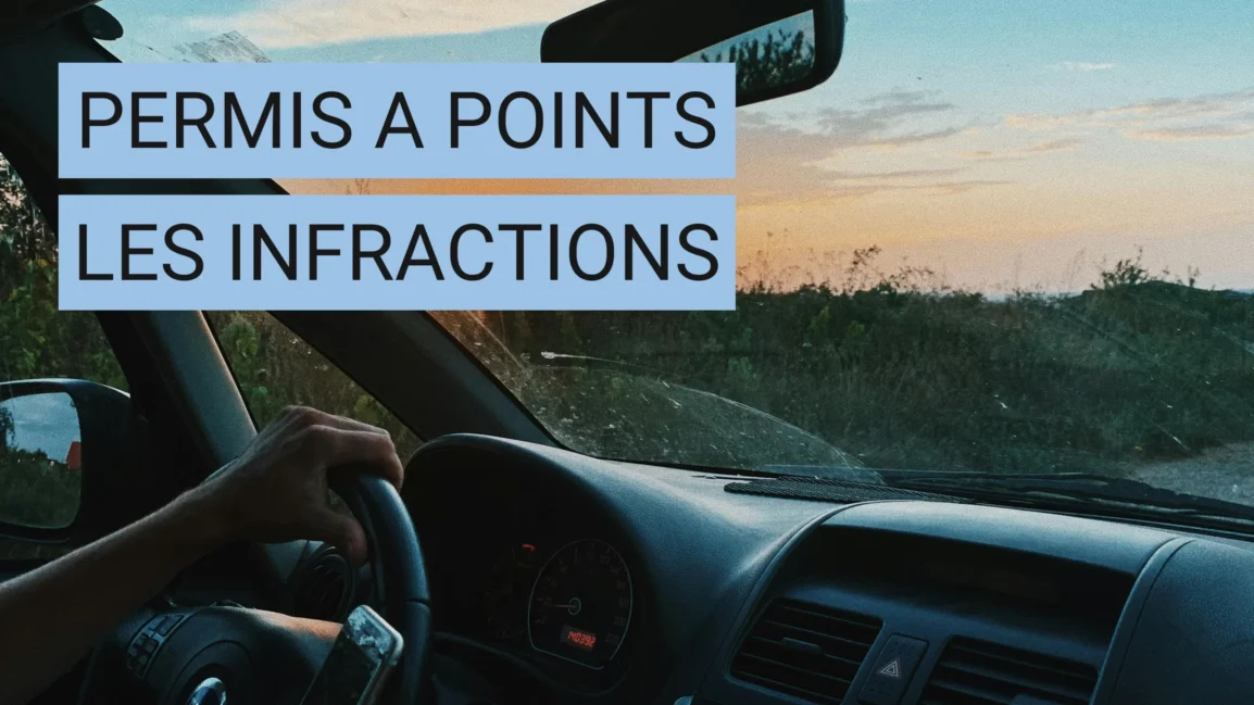 Permis à points : les infractions qui coûtent cher en 2025